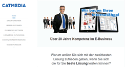 Desktop Screenshot of catmedia.de
