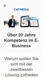 Mobile Screenshot of catmedia.de