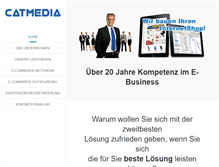 Tablet Screenshot of catmedia.de